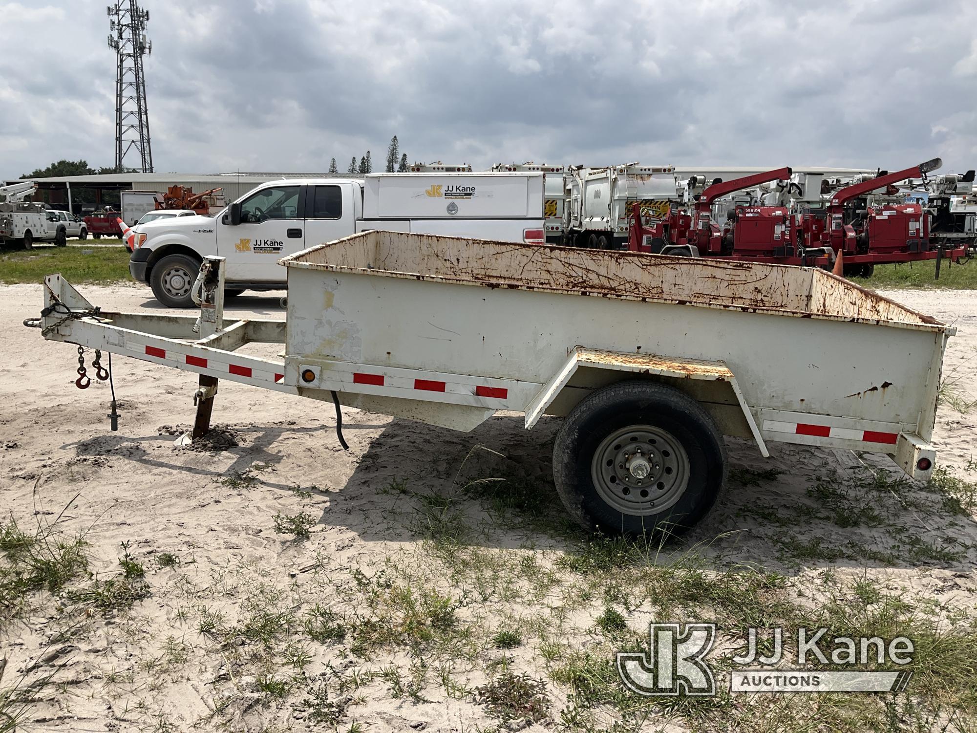 (Westlake, FL) 2016 Altec S/A Material Trailer Towable, Body Damage & Rust) (FL Residents Purchasing