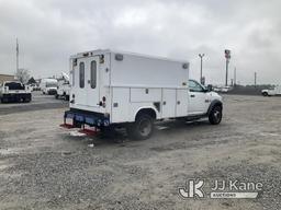 (Villa Rica, GA) 2017 RAM 5500 4x4 Enclosed High-Top Service Truck, (Southern Company Unit) Runs & M