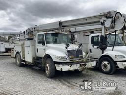 (Clay, KY) Altec DL45-BR, Digger Derrick rear mounted on 2006 International 4400 Utility Truck Not R