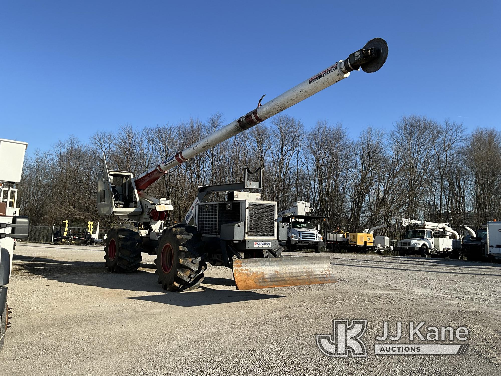 (Elizabethtown, KY) 2015 Kershaw Skytrim 75G2 Articulating Rubber Tired Tree Saw Runs, Moves & Opera