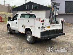 (Charlotte, NC) 2011 Ford F350 4x4 Mechanics Service Truck Runs & Moves)( Paint,Body & Rust Damage)(