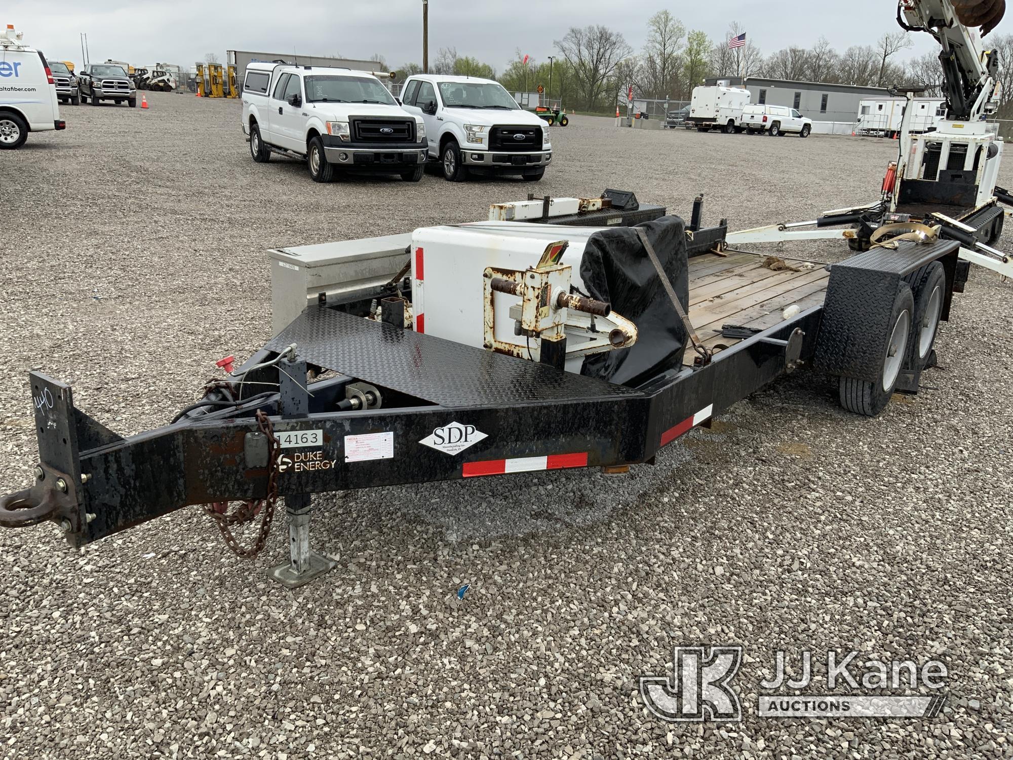 (Verona, KY) SDP 5500, Backyard Digger Derrick mounted on 2012 SDP EZ Hauler 5500 Tracked Backyard C