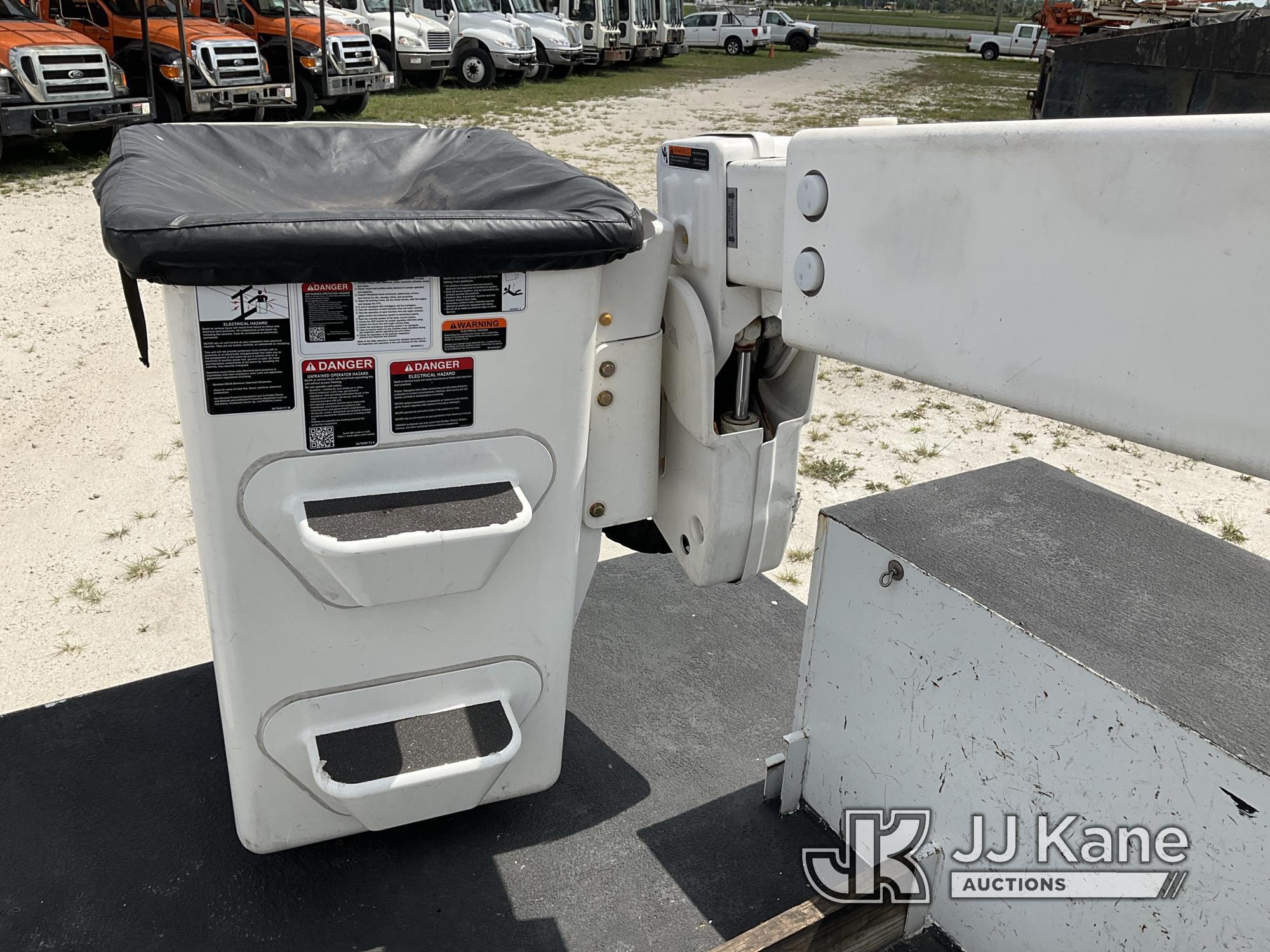 (Westlake, FL) Altec AT40G, Articulating & Telescopic Bucket Truck mounted behind cab on 2017 Ford F