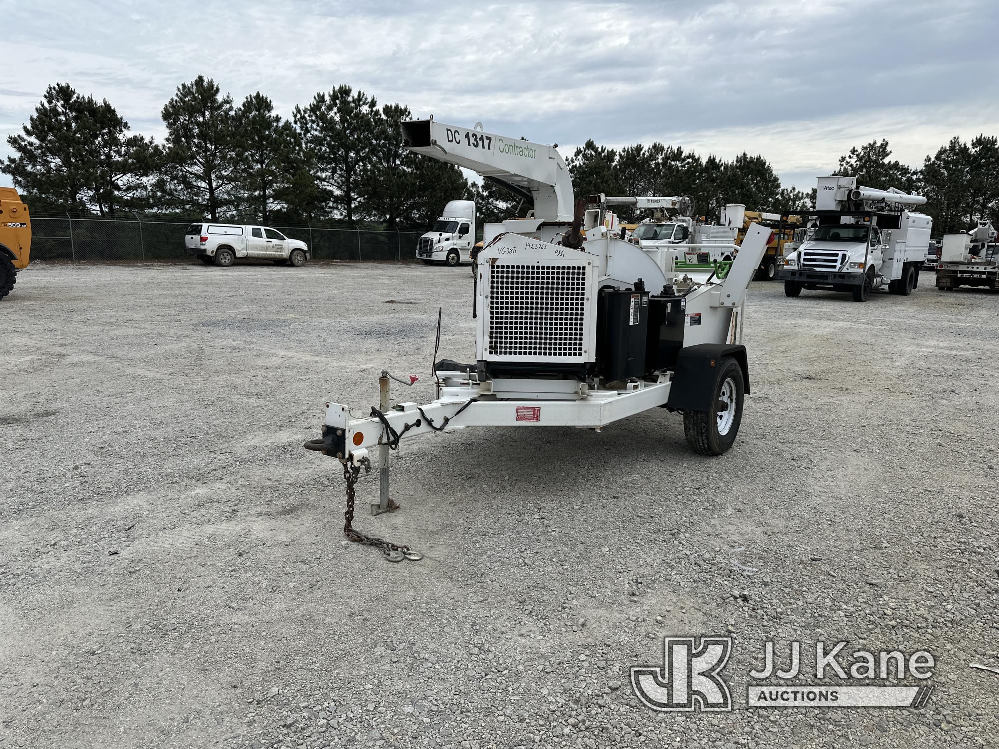 (Villa Rica, GA) 2018 Altec Environmental Products DC1317 Chipper (13in Disc), trailer mtd No Title)