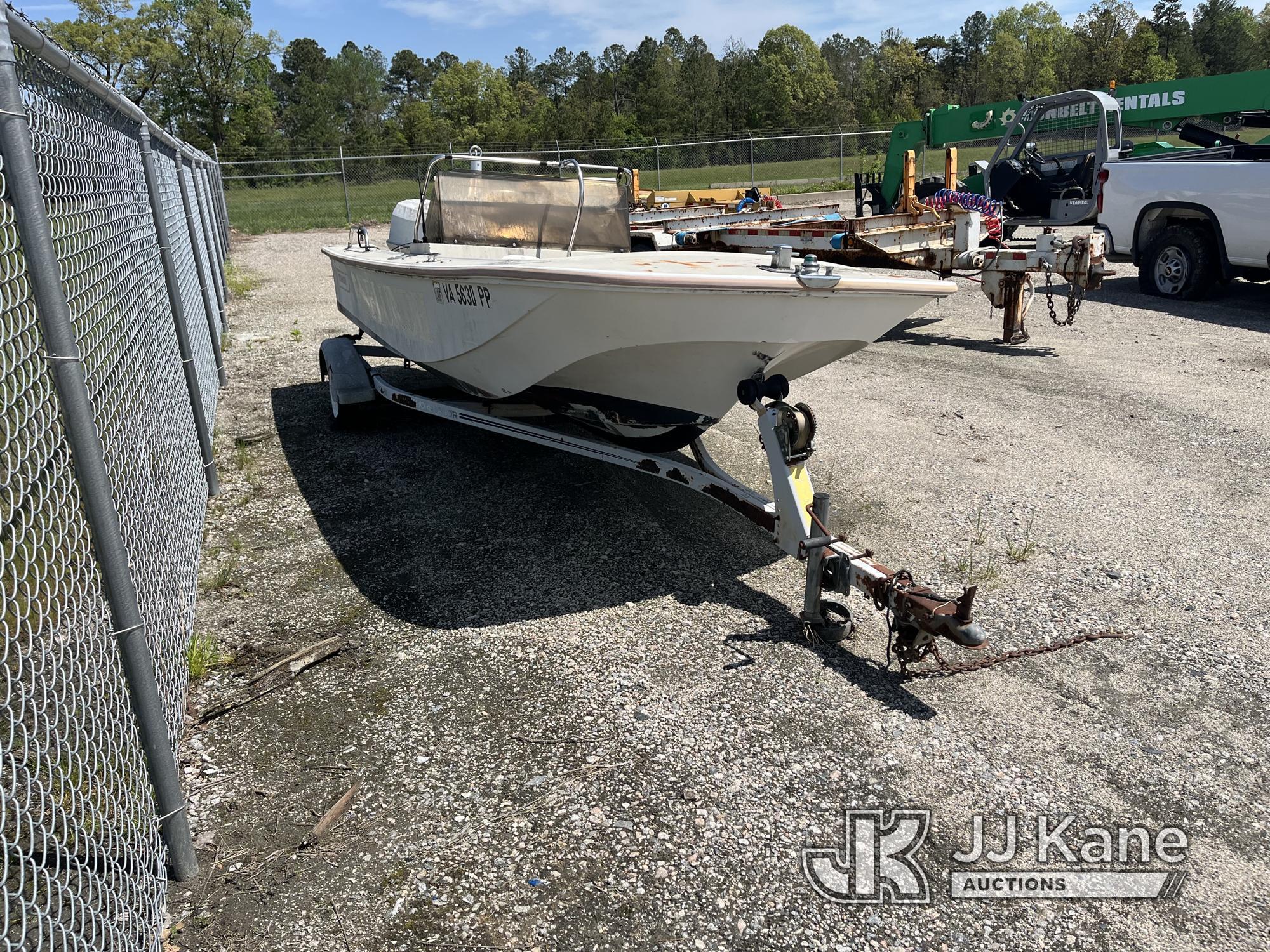 (Chester, VA) 1979 Boston Whaler 17ft Boat No Title) (PARTS ONLY