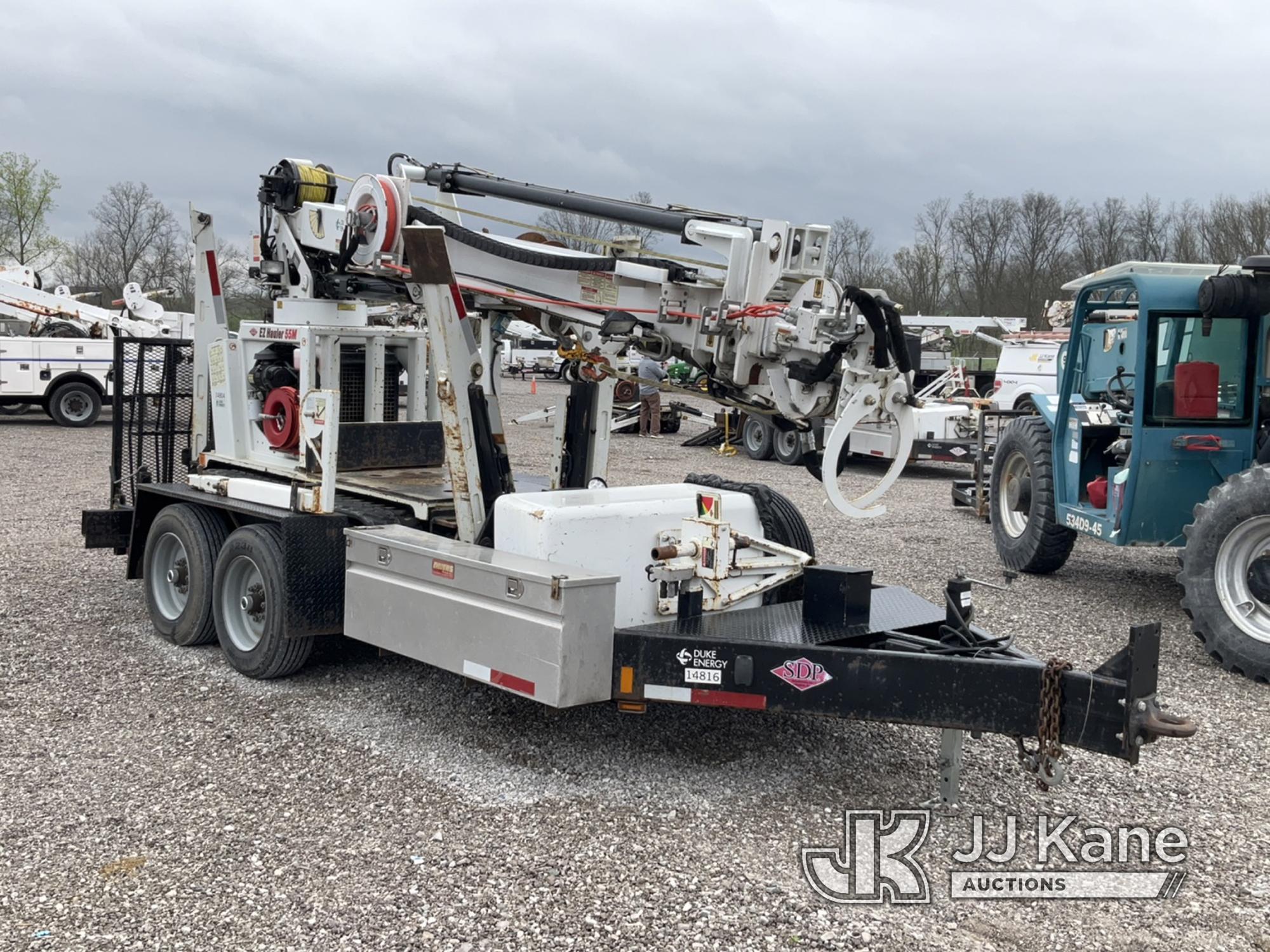 (Verona, KY) SPD 55M, Back Yard Digger Derrick mounted on 2010 SDP EZ Hauler 55M Crawler Back Yard C