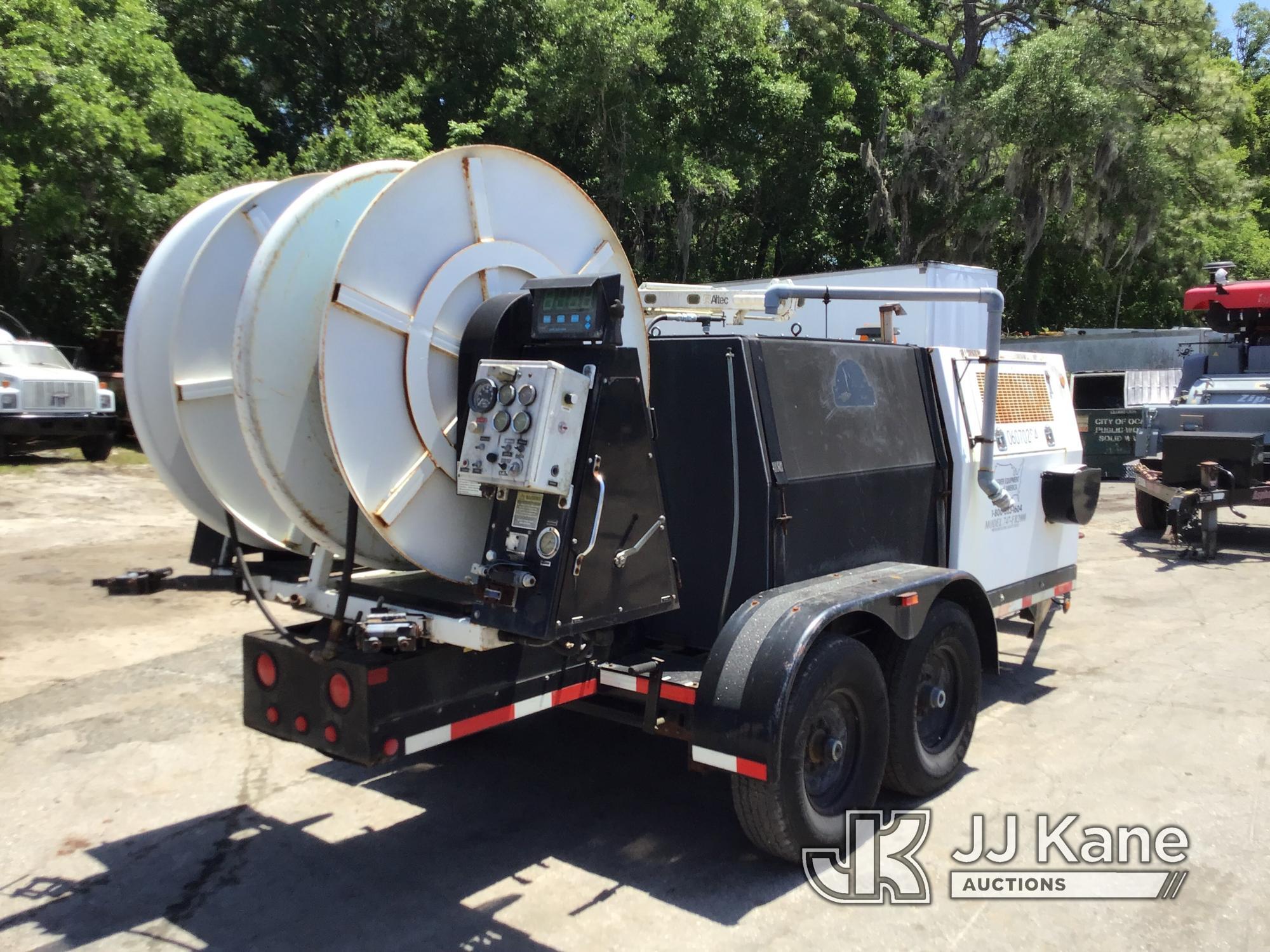 (Ocala, FL) 2007 Sewer Equipment Co. Jet Rodder, Municipal Owned Runs, Towable) (Hours Estimated, Di