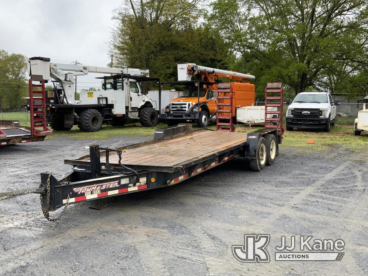 (Shelby, NC) 2019 Towmaster T16D T/A Tagalong Equipment Trailer Needs Axle