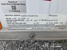 (Verona, KY) 2016 United Expressline U-824TA52 T/A Enclosed Cargo Trailer No Title, Certificate of R