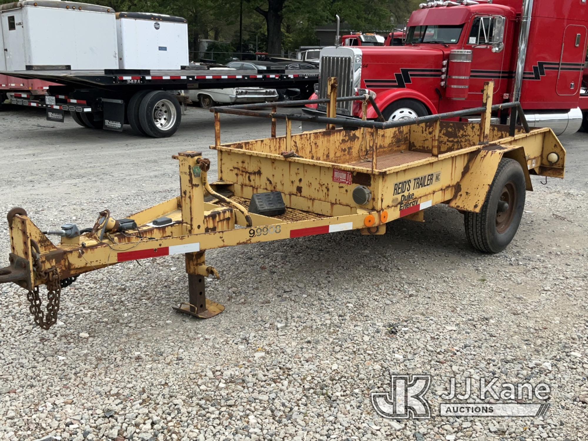 (Charlotte, NC) 1997 Reids M310 Cargo Trailer Duke Unit) (Paint Damage