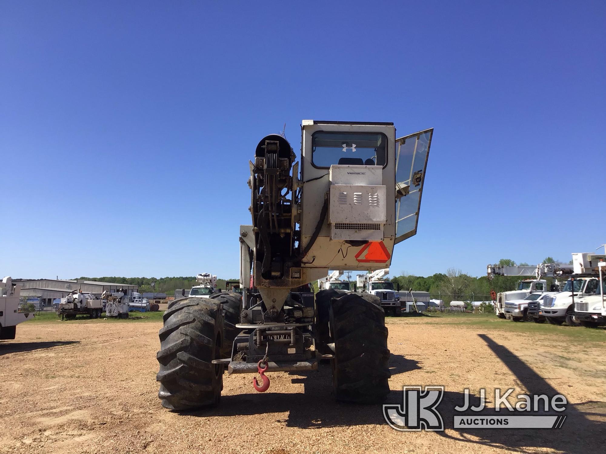 (Byram, MS) 2017 Kershaw SkyTrim 75G2 Articulating Rubber Tired Tree Saw Jump to Start, Keys Missing