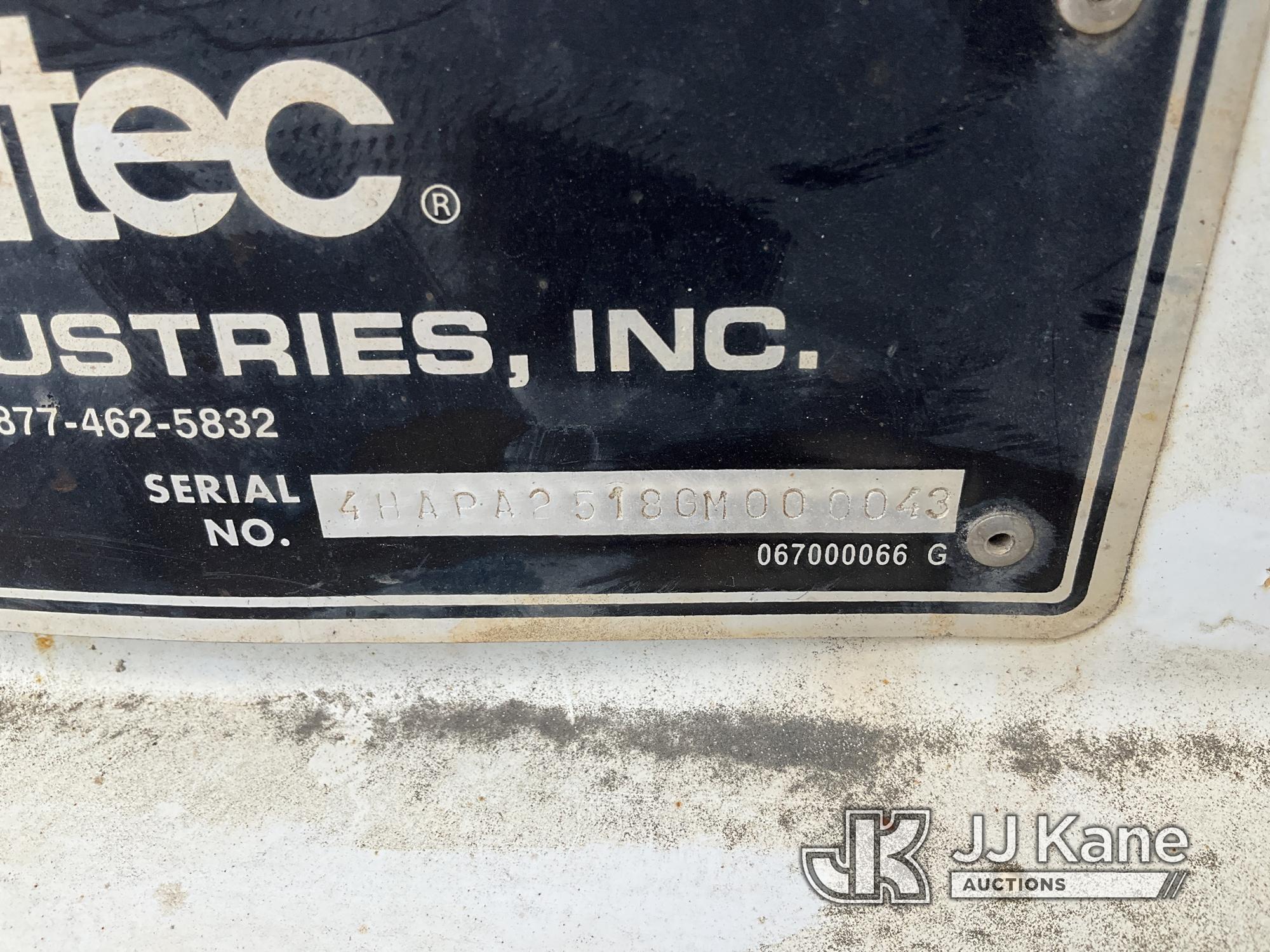 (Westlake, FL) 2016 Altec S/A Material Trailer Towable, Body Damage & Rust) (FL Residents Purchasing