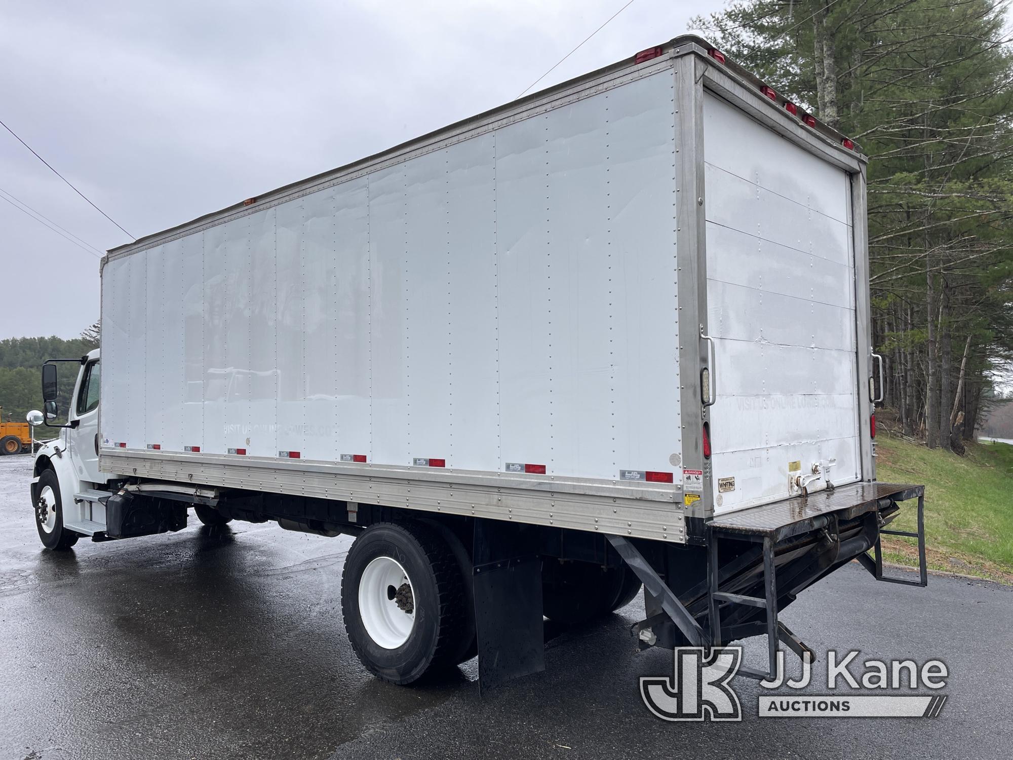 (Mount Airy, NC) 2013 Freightliner M2 106 Van Body Truck Runs & Moves) (Check Engine Light on