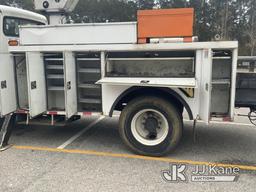 (Myrtle Beach, SC) Altec TA41-MH, Articulating & Telescopic Material Handling Bucket Truck mounted b