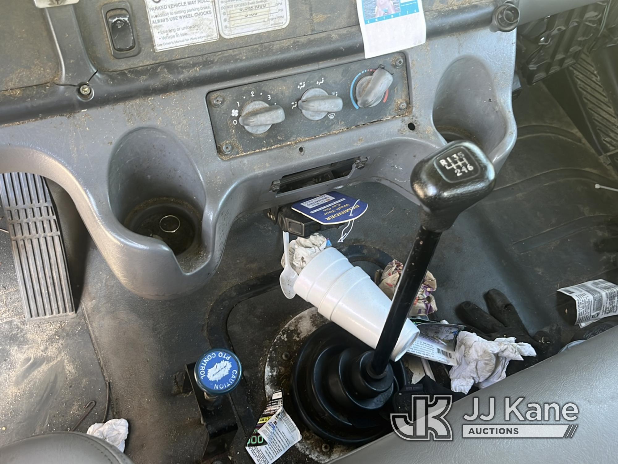 (Ridgeland, SC) Altec LRV-55, Over-Center Bucket Truck mounted behind cab on 2011 Freightliner M2 10