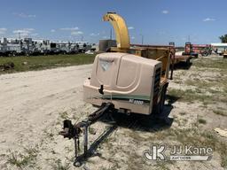 (Westlake, FL) 2008 Vermeer BC1000XL Chipper (12in Drum), trailer mtd Runs  Rough & Operates )(FL Re