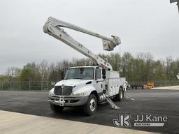 (Elizabethtown, KY) Altec AA55, Articulating Material Handling Bucket Truck rear mounted on 2017 Int