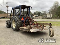 (Graysville, AL) 2007 New Holland TB-110 Utility Tractor Runs & Moves, Missing Key