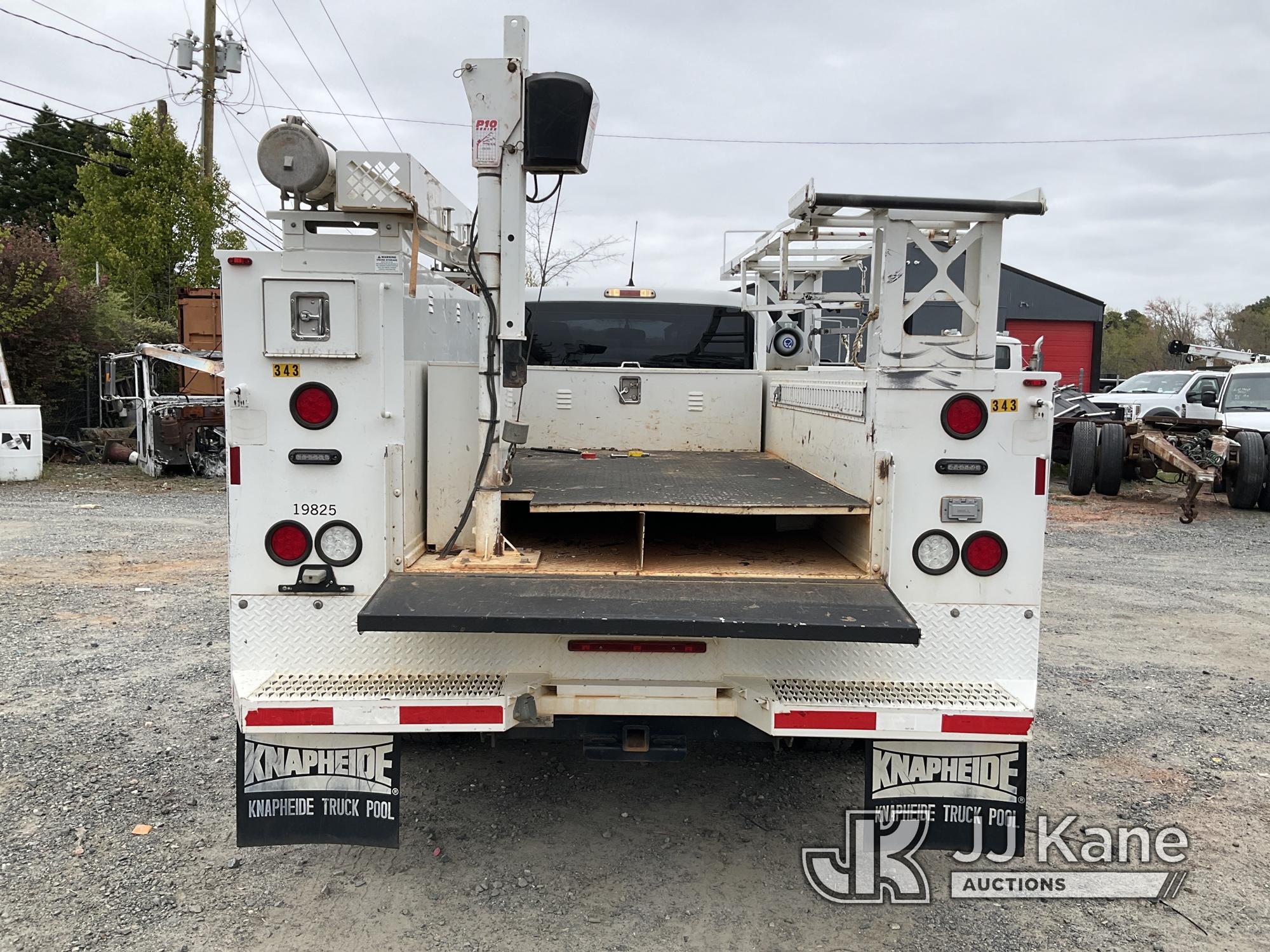 (Charlotte, NC) 2015 Ford F450 4x4 Service Truck Duke Unit) (Runs & Moves