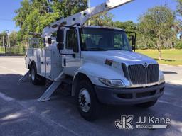 (Ocala, FL) Altec AA55-MH, Material Handling Bucket Truck rear mounted on 2019 International Durasta