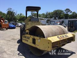 (Ocala, FL) 2002 Sakai SV510D Articulated Vibratory Compactor Runs & Operates