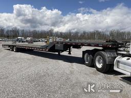 (Verona, KY) 2000 Dynaweld T/A Drop-Deck Flatbed Trailer Operates