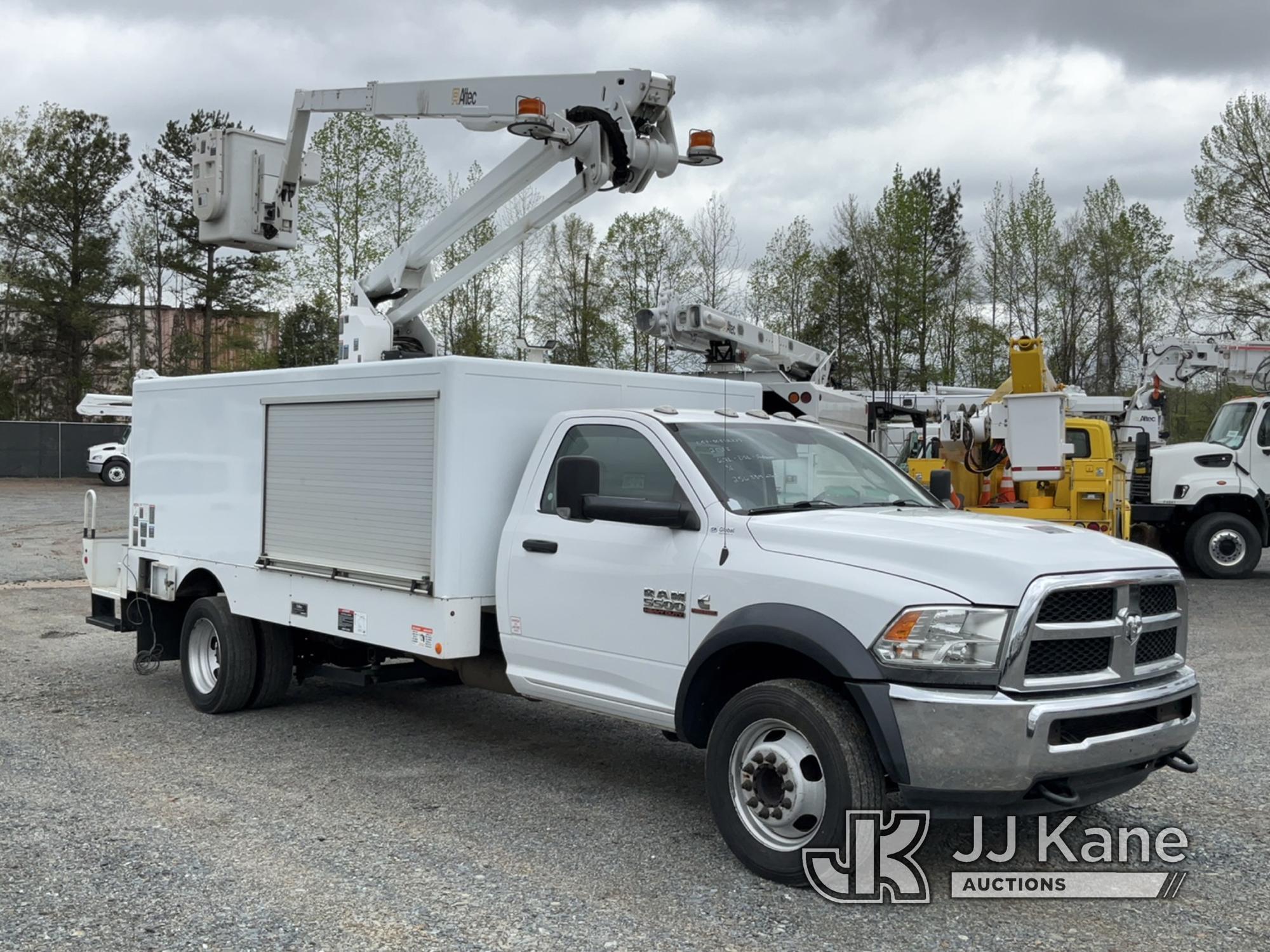 (China Grove, NC) Altec AT248F, Articulating & Telescopic Non-Insulated Bucket Truck center mounted