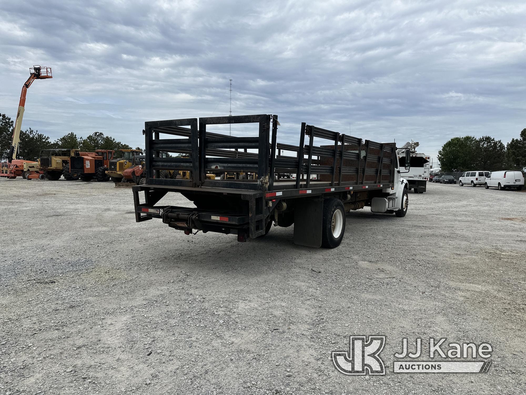 (Villa Rica, GA) 2014 Freightliner M2 106 Stake Truck Runs & Moves) (Jump To Start, Check Engine Lig