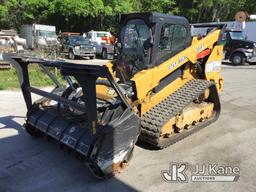 (Ocala, FL) 2018 Caterpillar 299D2-XHP Two Speed Crawler Skid Steer Loader Runs, Moves) (Per Seller: