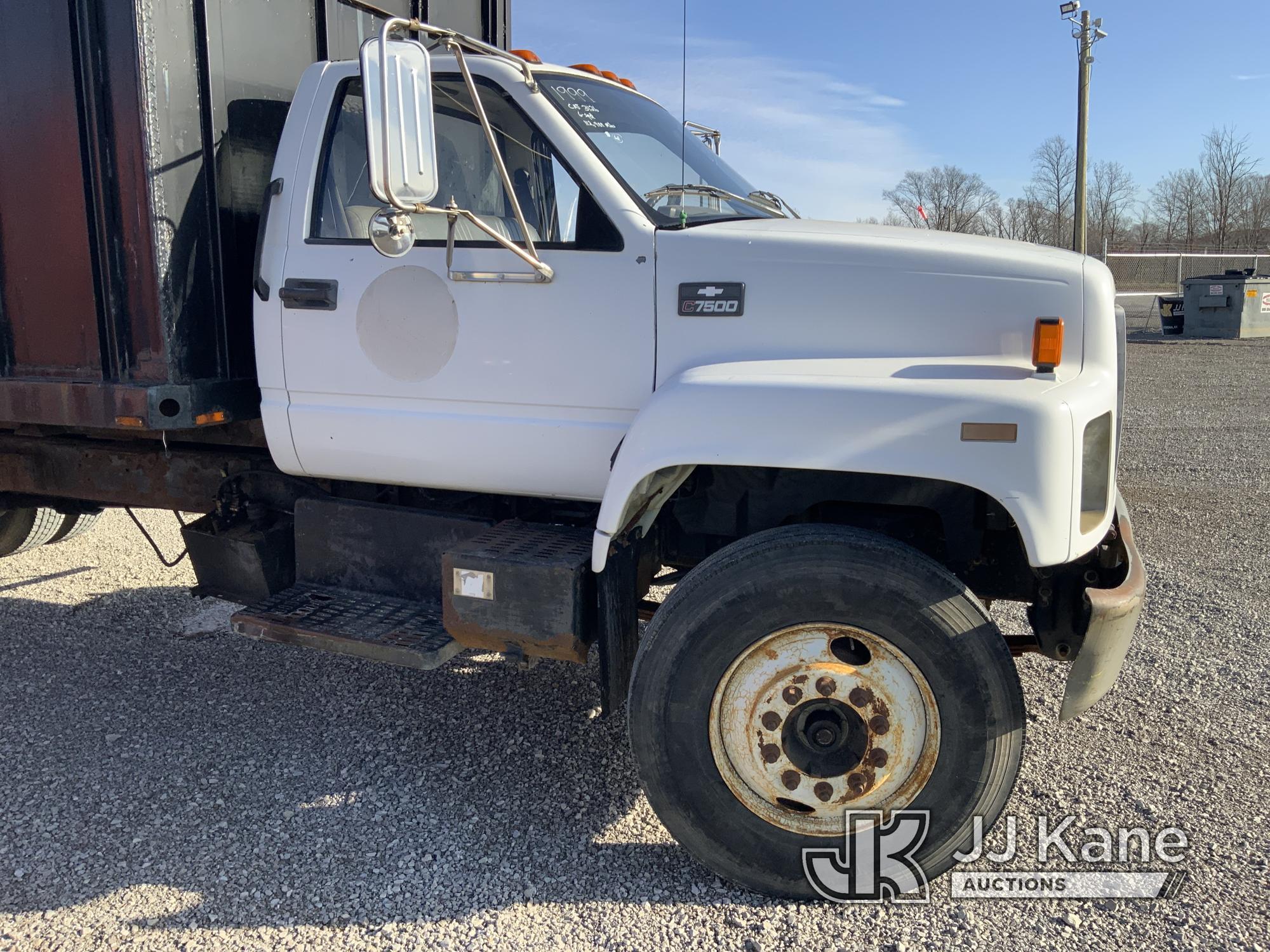 (Verona, KY) 1999 Chevrolet C7500 Dump Truck Runs, Moves & Operates) (Minor Hyd. Leak At Dump Cylind