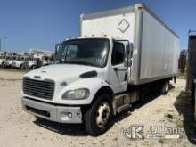 (Westlake, FL) 2014 Freightliner M2 106 Van Body Truck Runs & Moves)( Runs Rough)( Lift Gate Non Ope