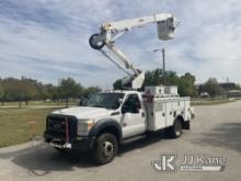 (Ocala, FL) Altec AT40G, Articulating & Telescopic Bucket Truck mounted behind cab on 2016 Ford F550