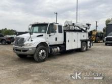 2016 International 4400 Enclosed Mechanics Truck Not Running, Condition Unknown, Driveshaft Removed)