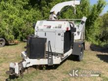 2014 Altec DRM12 Chipper (12in Drum), trailer mtd Not Running, No Power With Jump, Condition Unknown