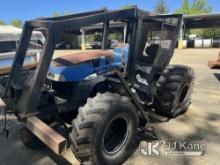 (Lagrange, GA) New Holland TB120 4x4 Utility Tractor Not Running, Condition Unknown) (Flat Tire