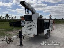 (Westlake, FL) 2016 Vermeer BC1800XL Chipper (18in Drum), trailer mtd No Title, Towable, Runs, Hour