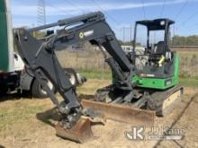 2019 John Deere 60G Mini Hydraulic Excavator Runs, Moves & Operates