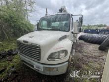 (Columbia, TN) IMT 12916, Tire Crane mounted behind cab on 2012 Freightliner M2 106 Flatbed/Service