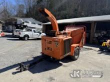 2014 Vermeer BC1000XL Chipper (12in Drum), trailer mtd No Title) (Not Running, Low Compression, Shut