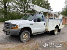 (Graysville, AL) Altec AT200, Telescopic Non-Insulated Bucket Truck mounted behind cab on 2000 Ford