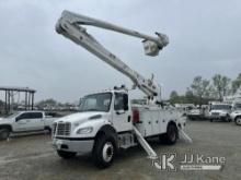 (Roxboro, NC) Altec AA55-MH, Material Handling Bucket Truck rear mounted on 2018 Freightliner M2 106