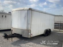 2010 United Expressline U-818TA52 T/A Enclosed Cargo Trailer No Title) (Body Damage) ( Certificate o