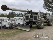 2017 Kershaw SkyTrim 75G2 Articulating Rubber Tired Tree Saw Not Running, Drive Shaft Out, Condition