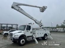 Altec AA55-MH, Material Handling Bucket Truck rear mounted on 2016 Freightliner M2 106 4x4 Utility T