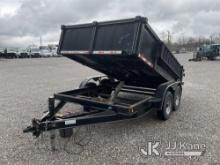 2018 P&T 5-Ton T/A Dump Trailer Certificate of Origin Only) (Operates