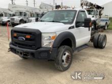 (Elizabethtown, KY) 2016 Ford F550 4x4 Cab & Chassis Runs & Moves