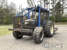 (Graysville, AL) 2007 New Holland TB-110 Utility Tractor Runs & Moves, Missing Key