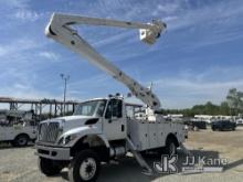 Altec AA55-MH, Material Handling Bucket Truck rear mounted on 2016 International 7300 4x4 Utility Tr
