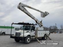 Altec AA55E, Material Handling Bucket Truck rear mounted on 2013 International 4300 DuraStar Utility