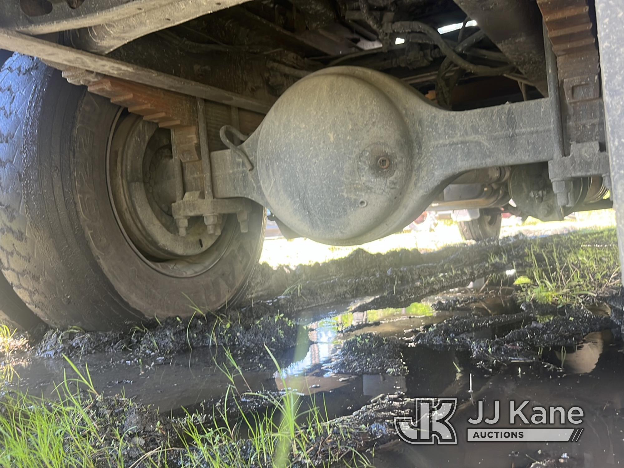 (Ridgeland, SC) Terex/HiRanger XT60, Over-Center Bucket Truck mounted behind cab on 2010 Ford F750 C